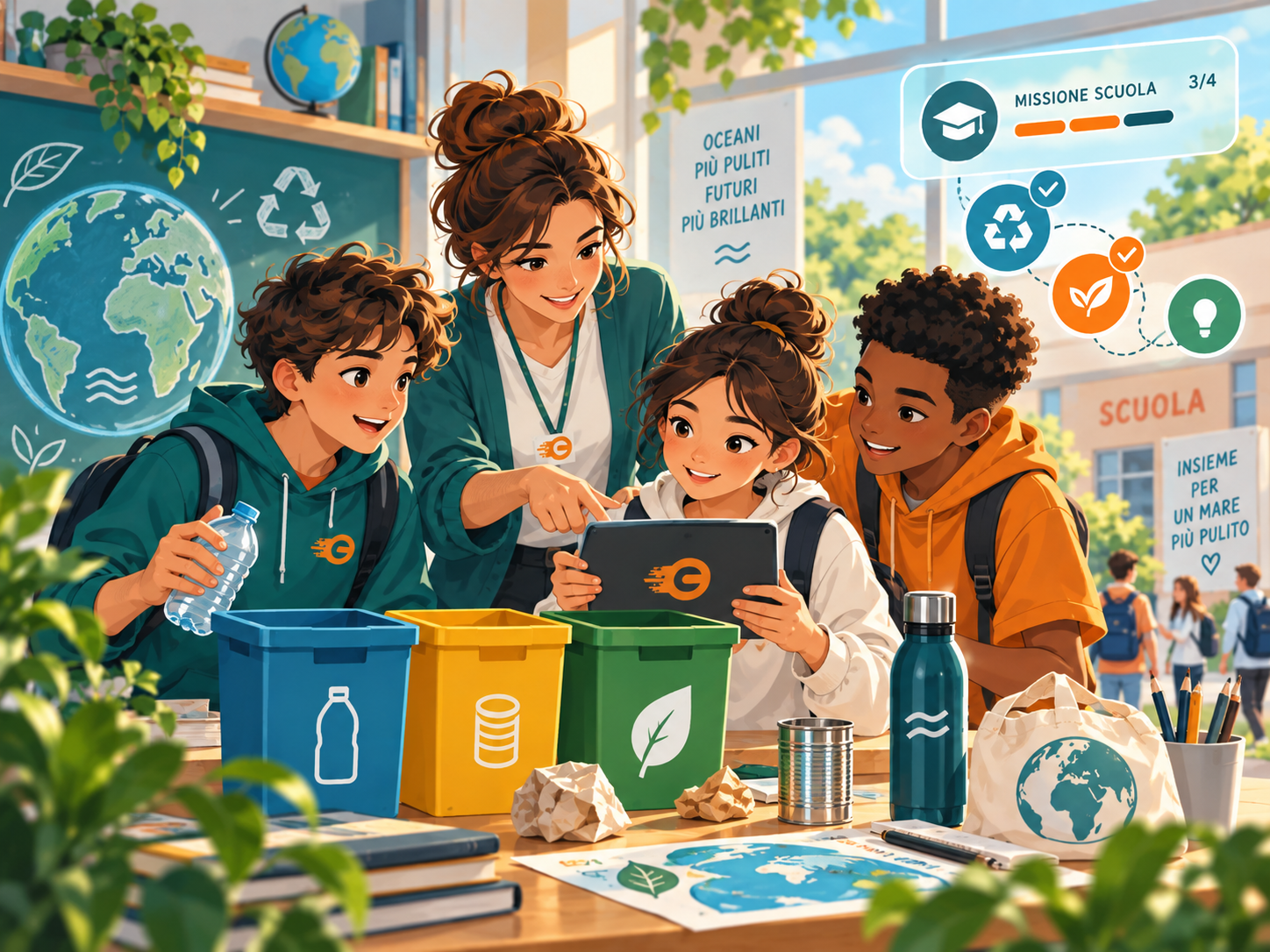 CfER Guardiani: A scuola
